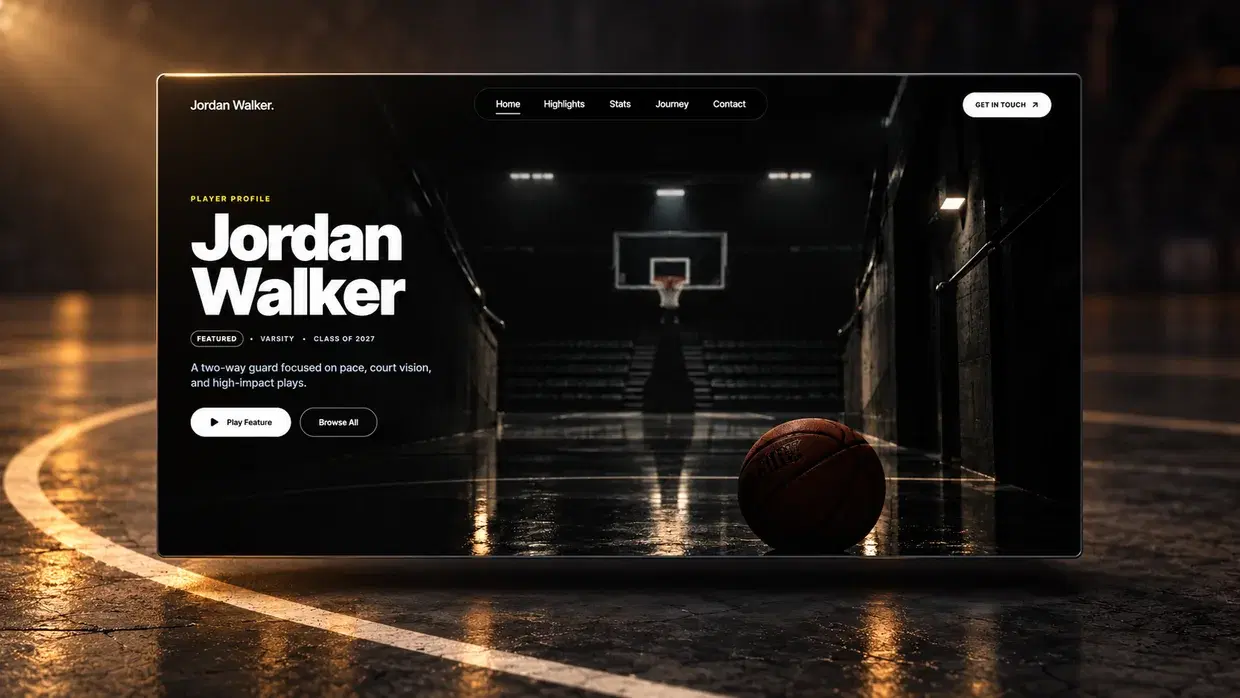 Basketball Court Template