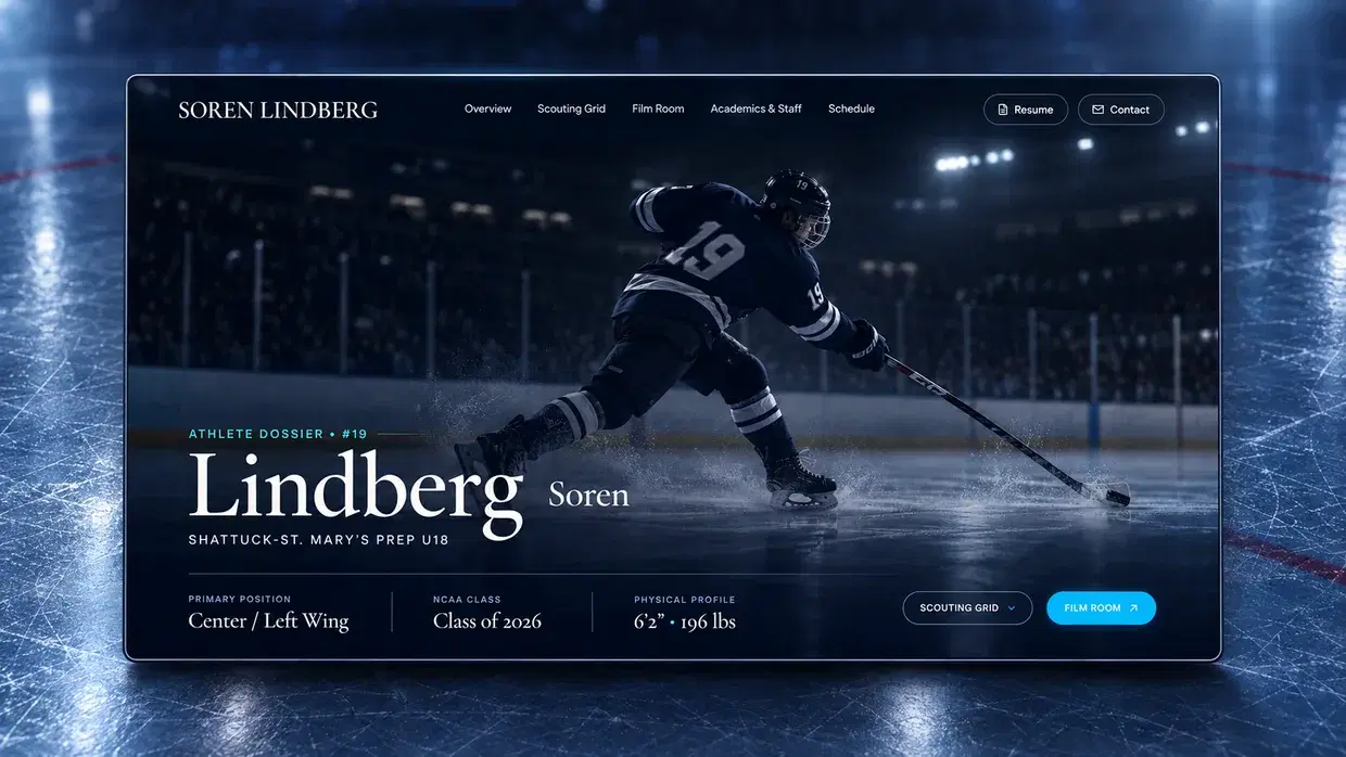 Ice Hockey Shift Template
