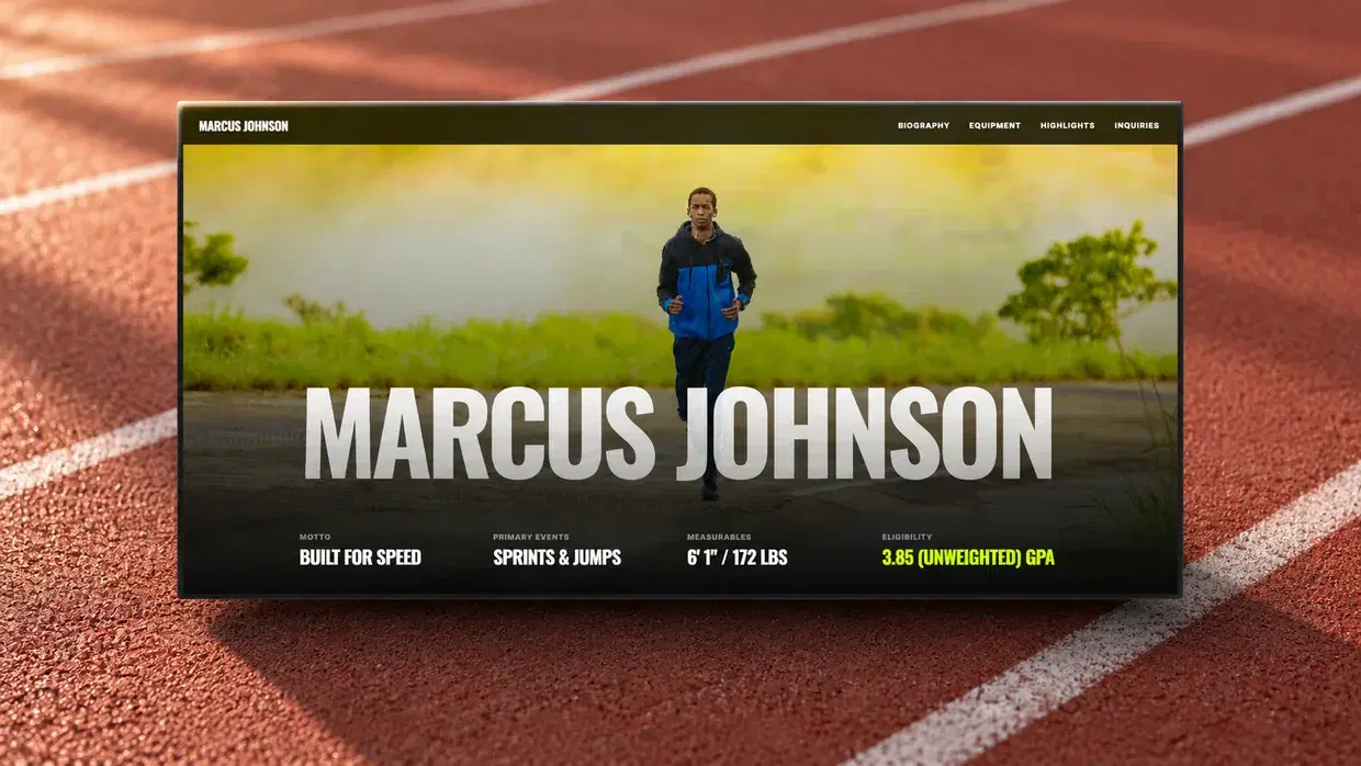 Track and Field Template