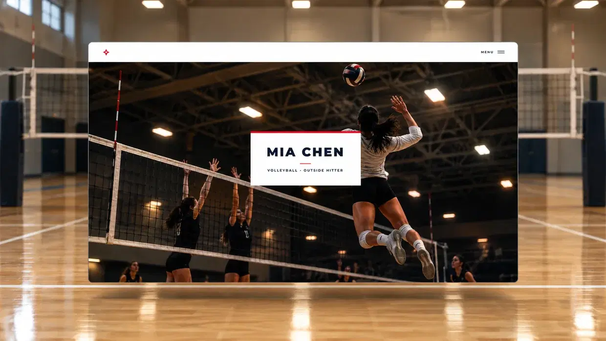 Volleyball Impact Template