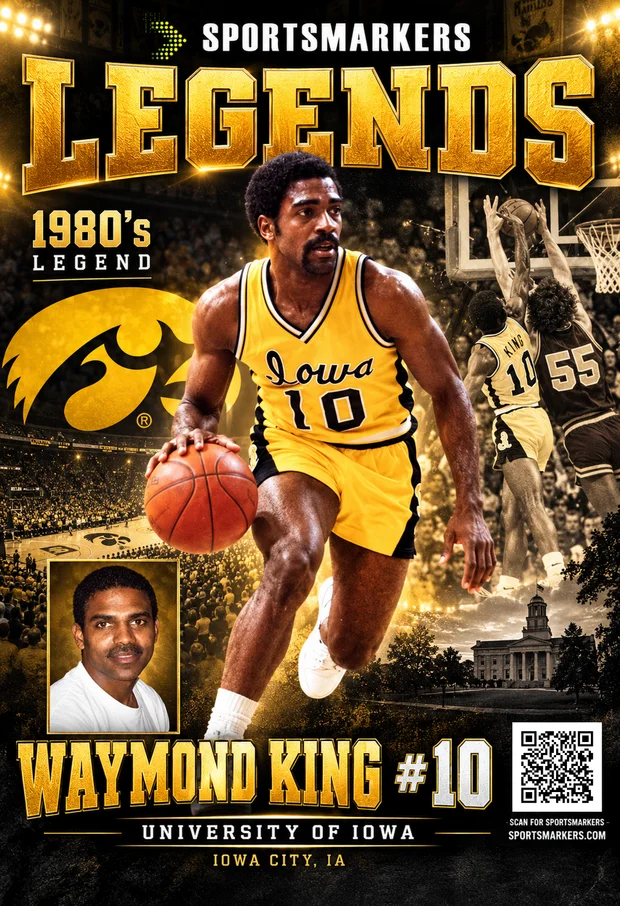 Waymond King Legends poster, 1980's